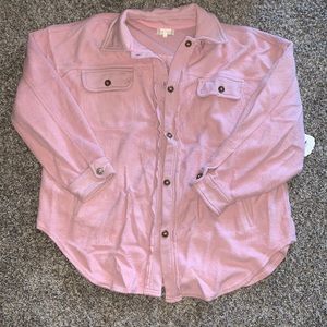 Altard State Brand New with Tags Mauve Shacket